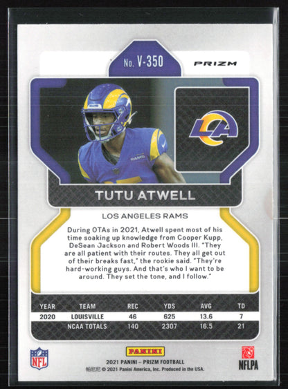 Tutu Atwell RC Silver Prizm