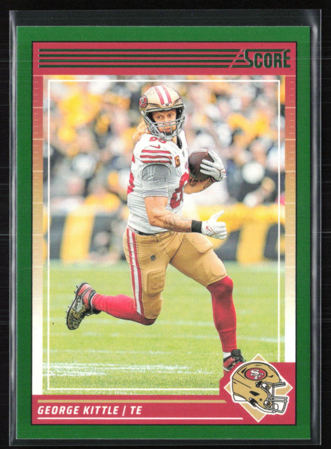 George Kittle Green Press Proof