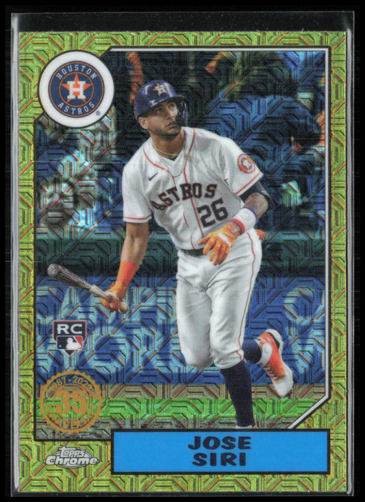 Jose Siri RC Silver Pack Mojo