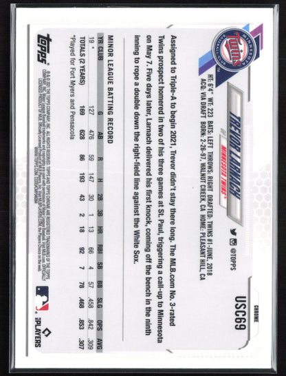 Trevor Larnach RC Purple Refractor