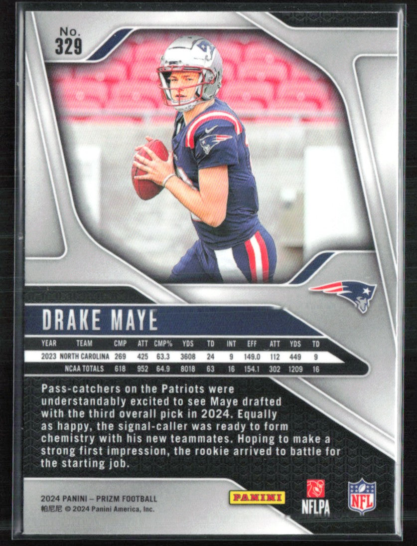 Drake Maye RC 2024 Prizm