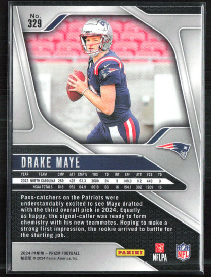 Drake Maye RC 2024 Prizm
