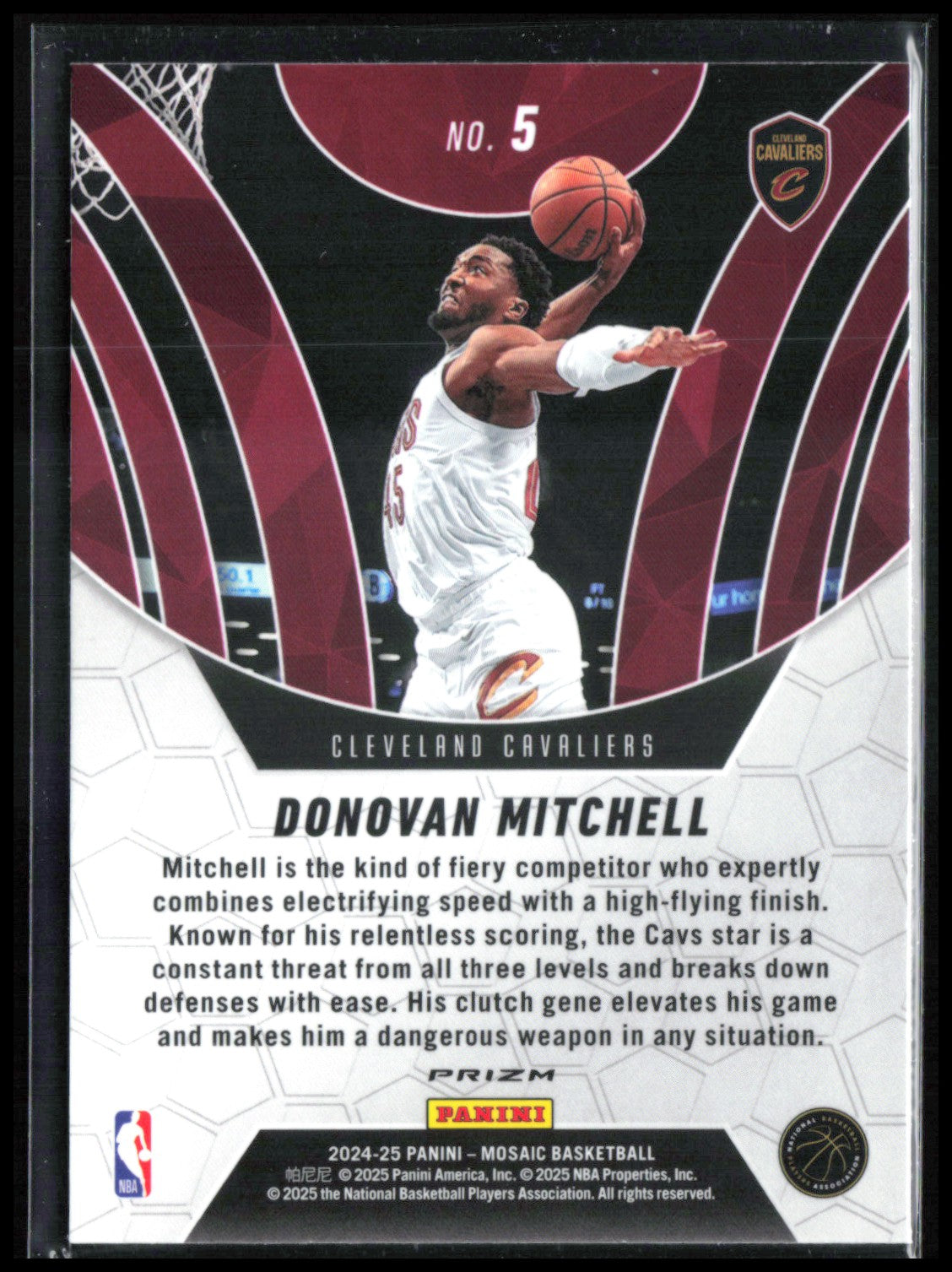 Donovan Mitchell Mosaic Prizm