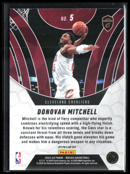 Donovan Mitchell Mosaic Prizm