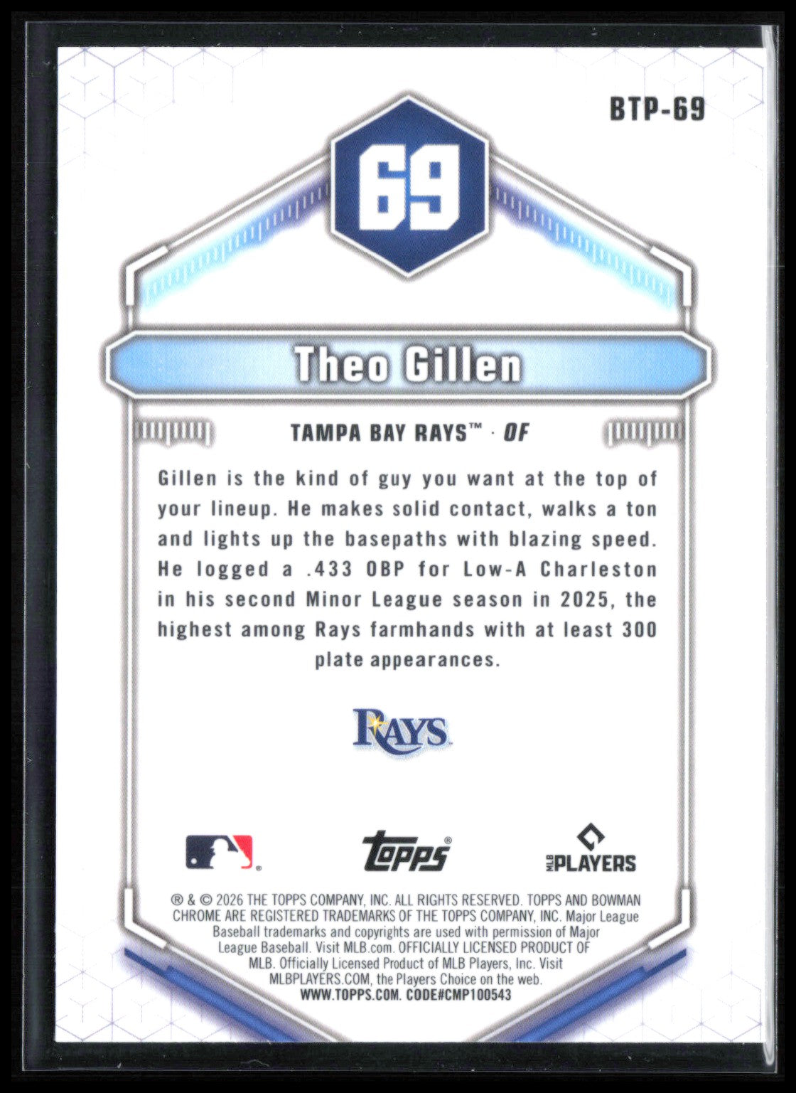 Theo Gillen Top 100