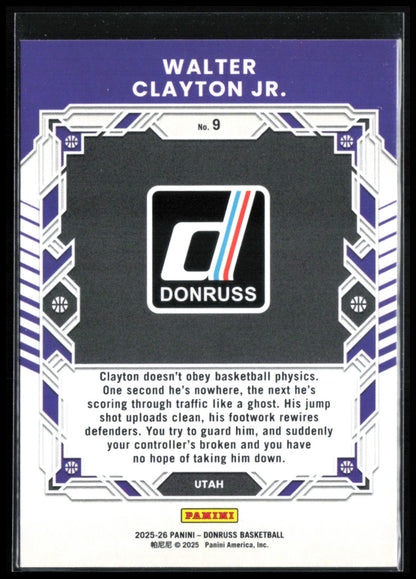 Walter Clayton Jr. RC