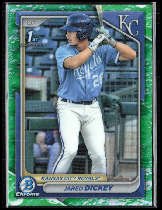 Jared Dickey 1st Bowman Lunar Green