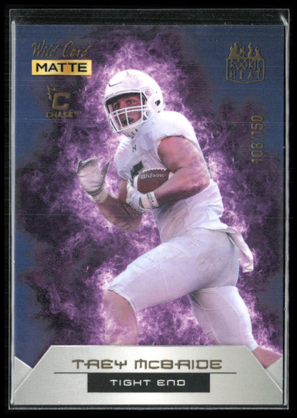 Trey McBride /150 Wild Card Matte Rookie Heat