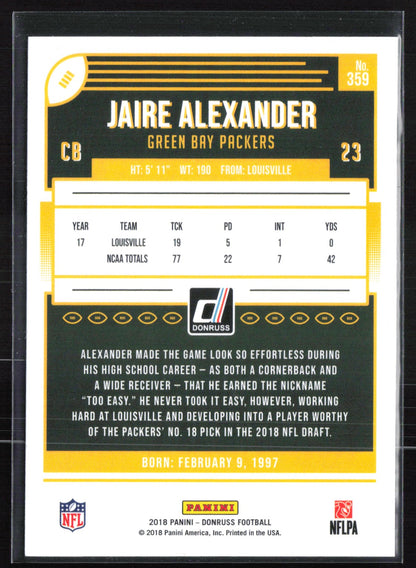 Jaire Alexander RC