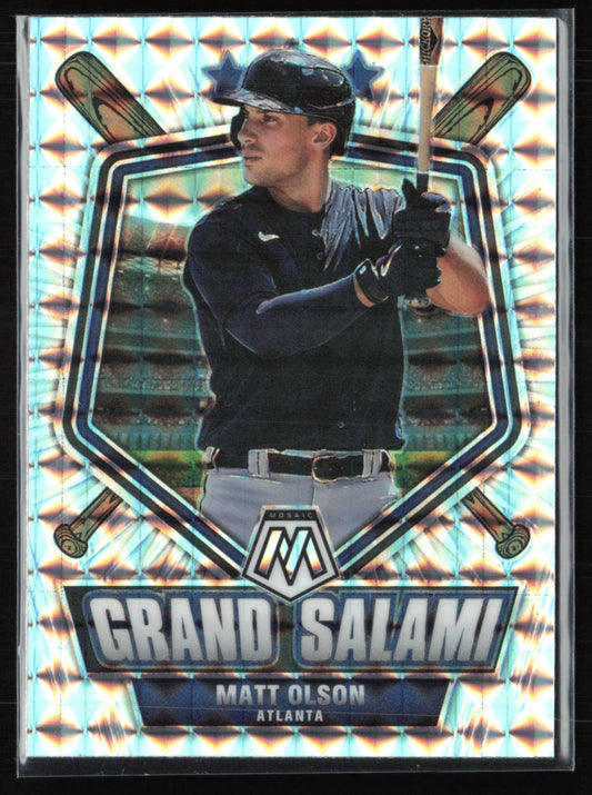 Matt Olson Mosaic Prizm