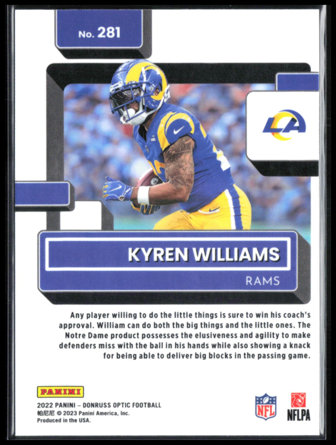 Kyren Williams RC