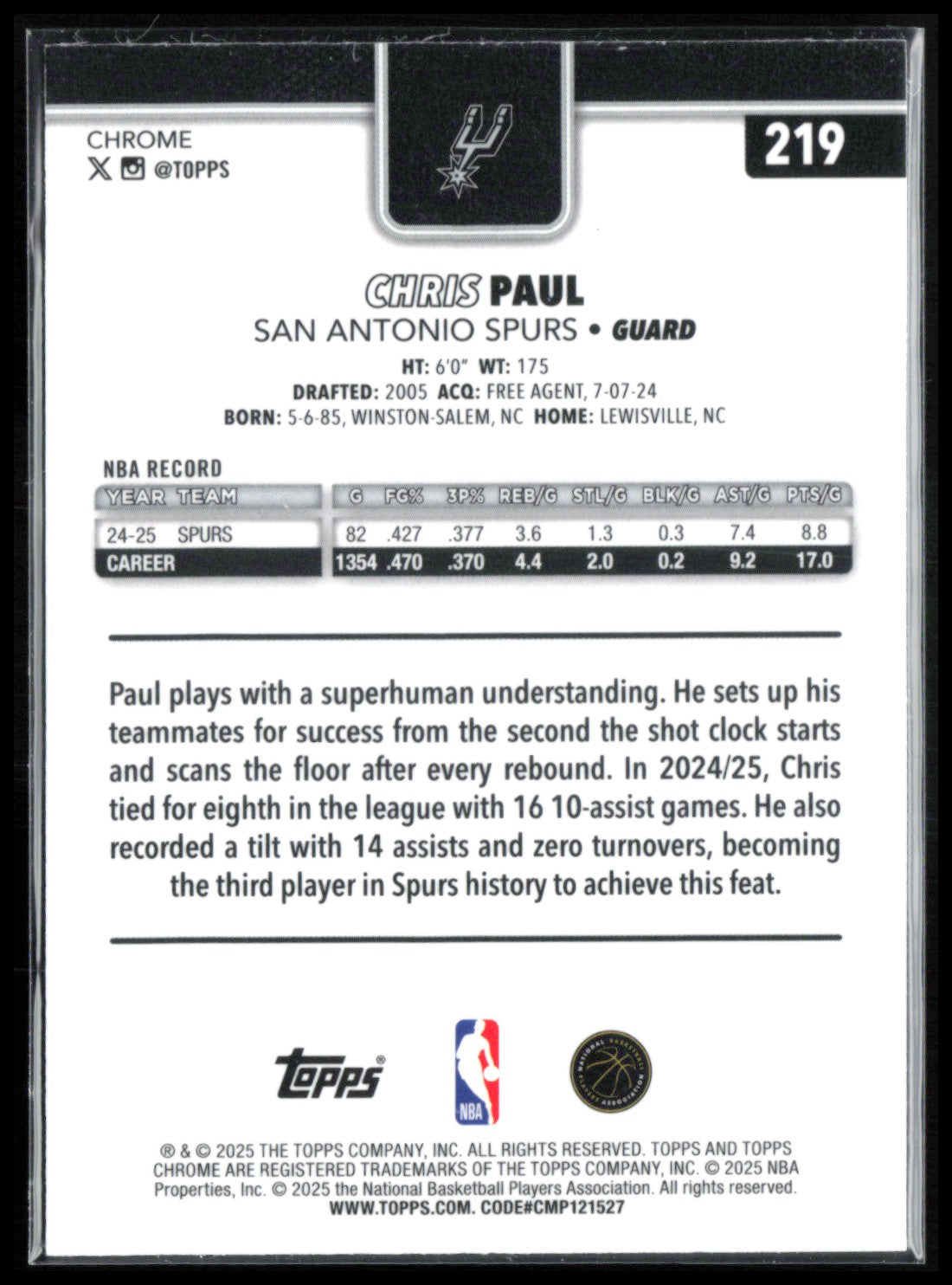 Chris Paul Pulsar Refractor