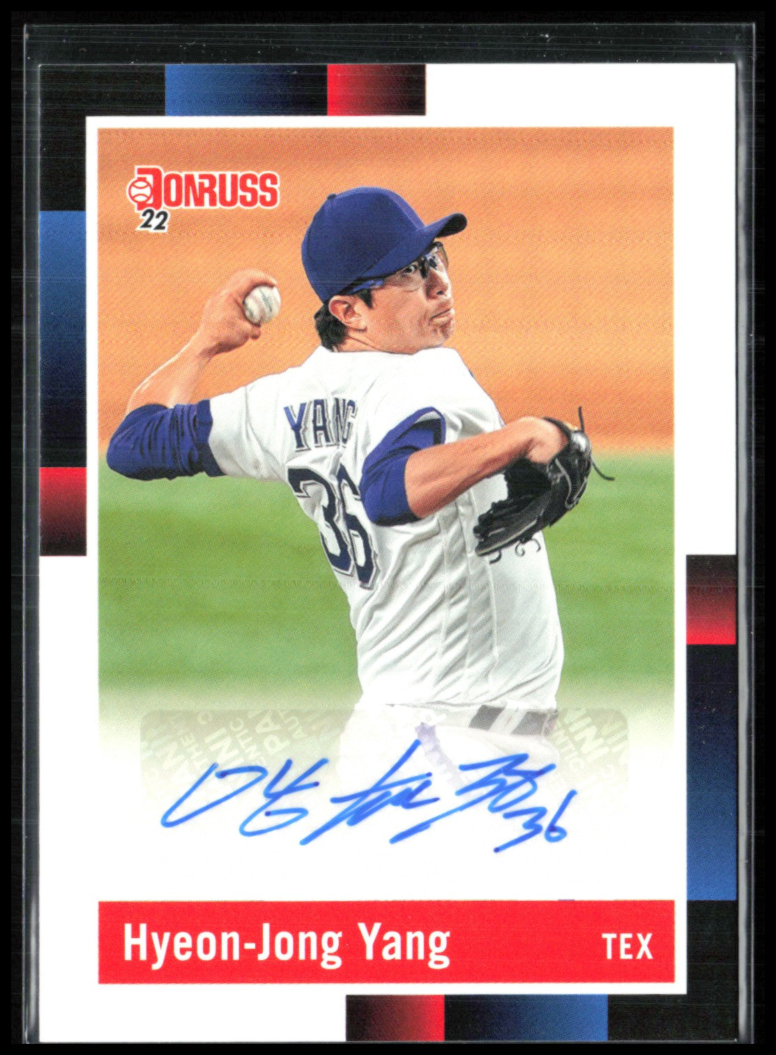 Hyeon-Jong Yang Auto 2022 Donruss