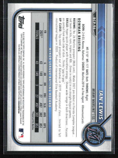 Ian Lewis 1st Bowman Sapphire