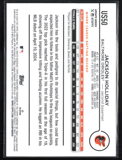 Jackson Holliday RC