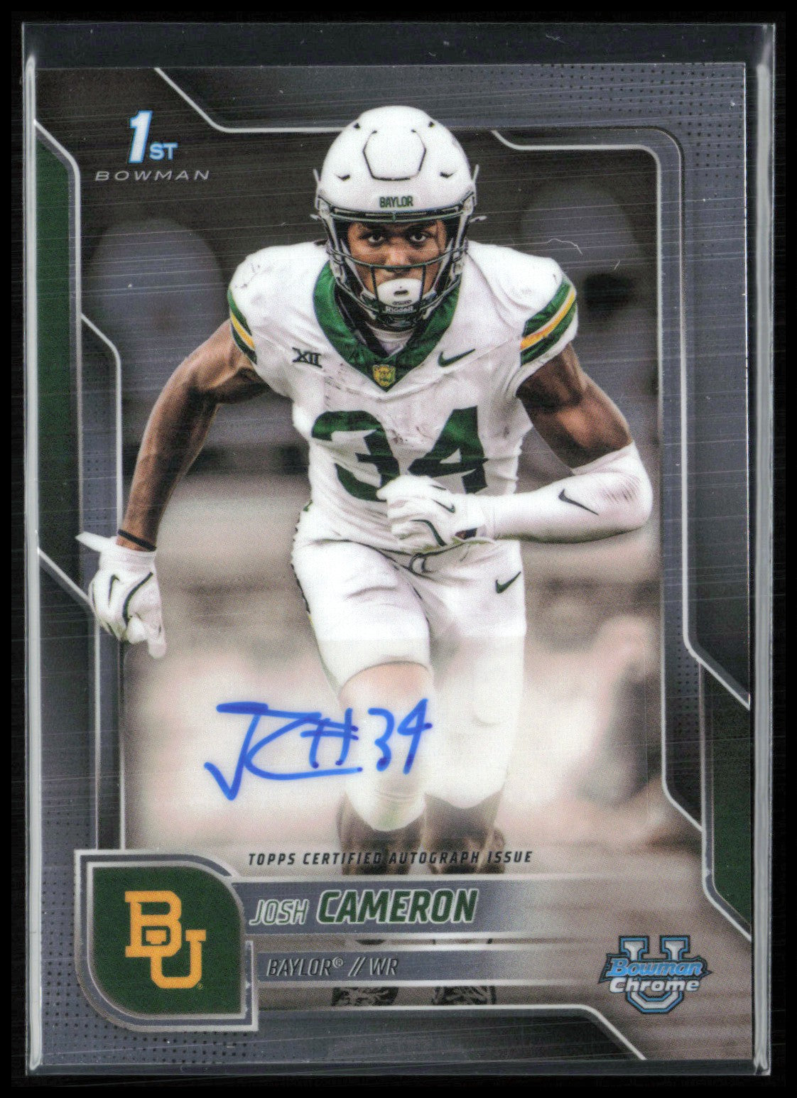 Josh Cameron 1st Bowman Auto