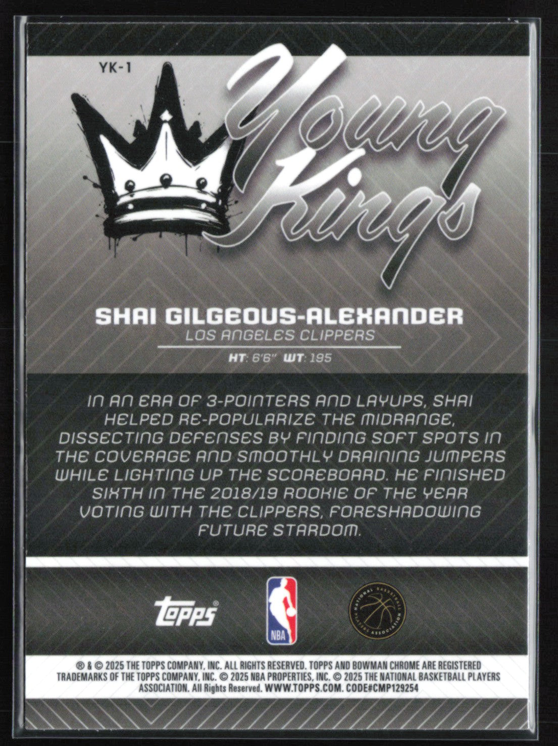 Shai Gilgeous-Alexander Young Kings