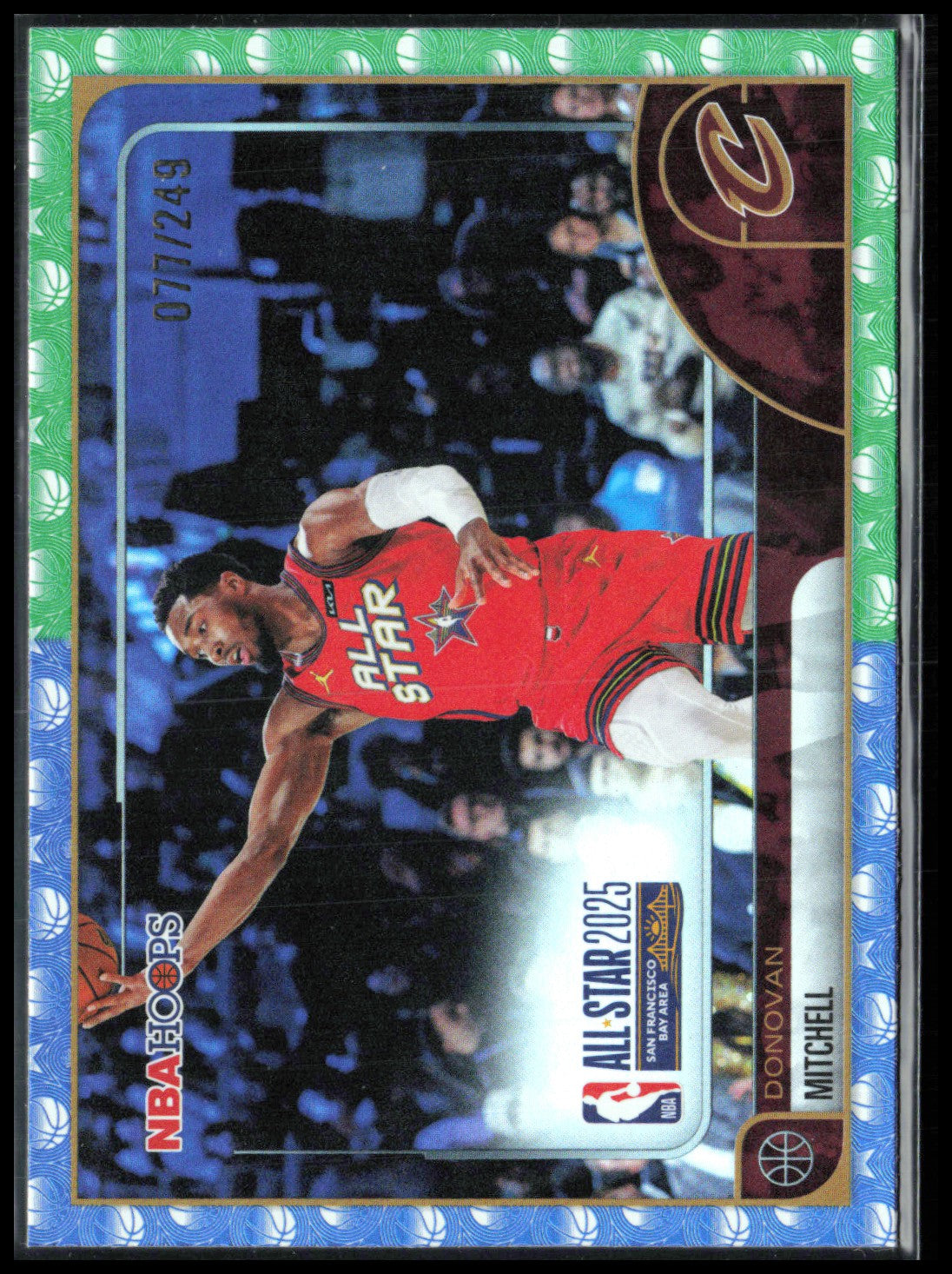Donovan Mitchell Blue Green Basketball /249