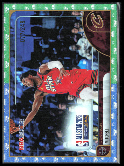 Donovan Mitchell Blue Green Basketball /249