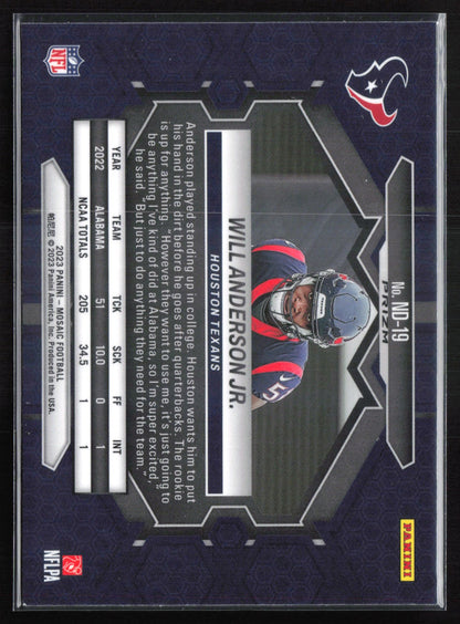 Will Anderson Jr. RC Mosaic Prizm