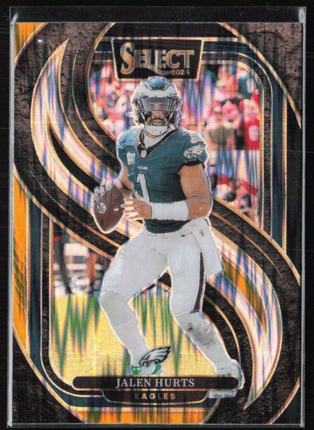 Jalen Hurts Black Gold Shock