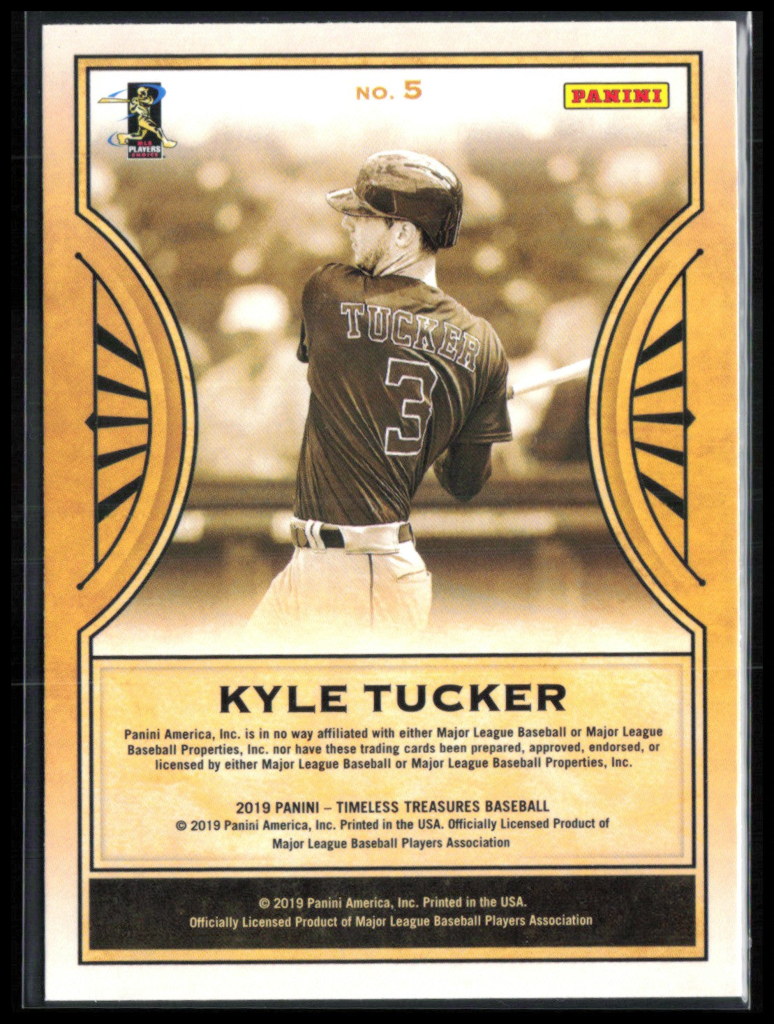 Kyle Tucker RC 2019 Timeless Treasures