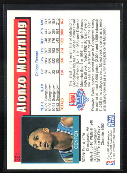 Alonzo Mourning RC