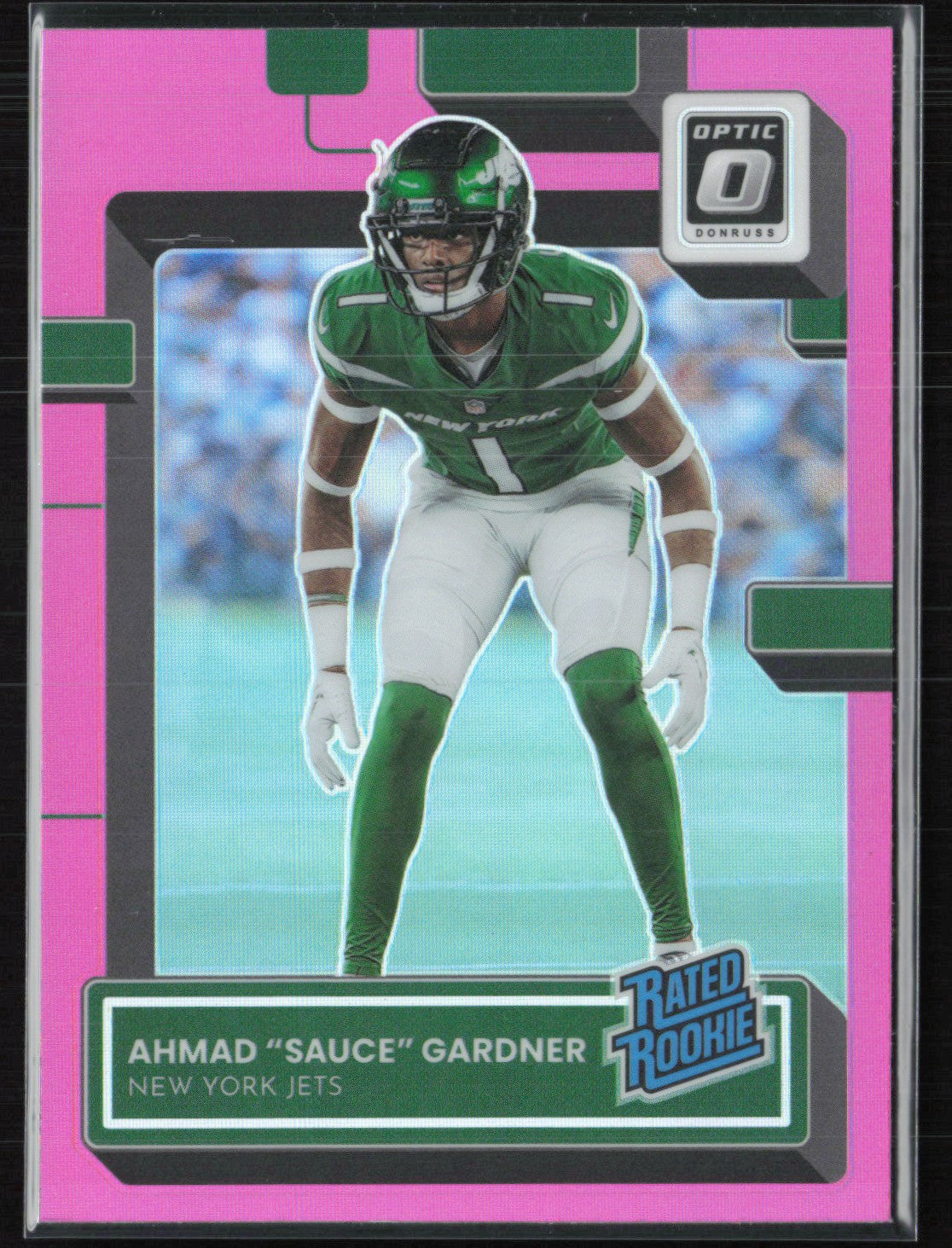 Ahmad Sauce Gardner RC Pink Holo