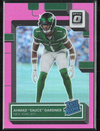 Ahmad Sauce Gardner RC Pink Holo
