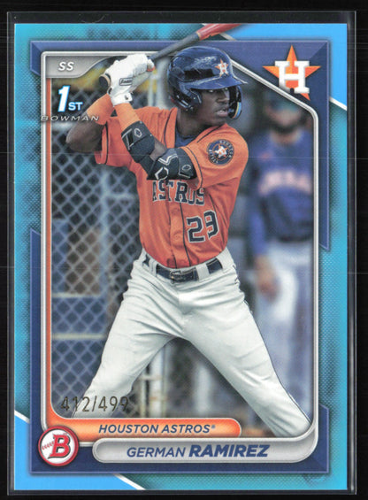 German Ramirez 1st Bowman /499