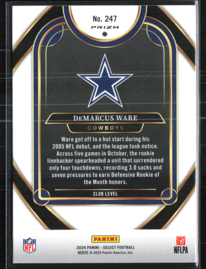 DeMarcus Ware Gold Black Shock