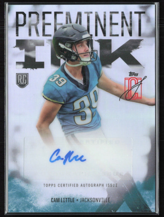 Cam Little RC Auto 2025 Signature Class Preeminent Ink