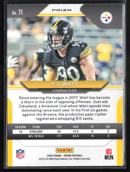 T.J. Watt Orange Disco