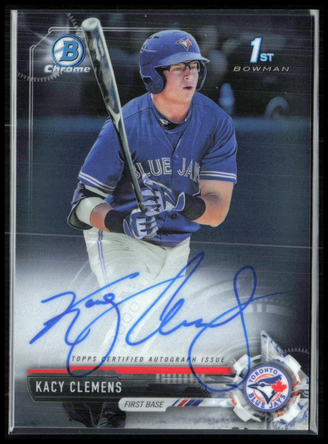 Kacy Clemens 1st Bowman Auto