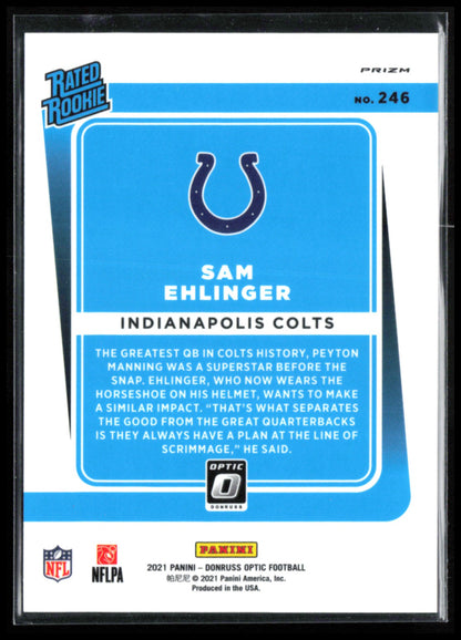 Sam Ehlinger RC Variation Holo