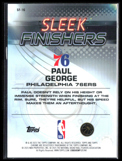 Paul George Sleek Finishers