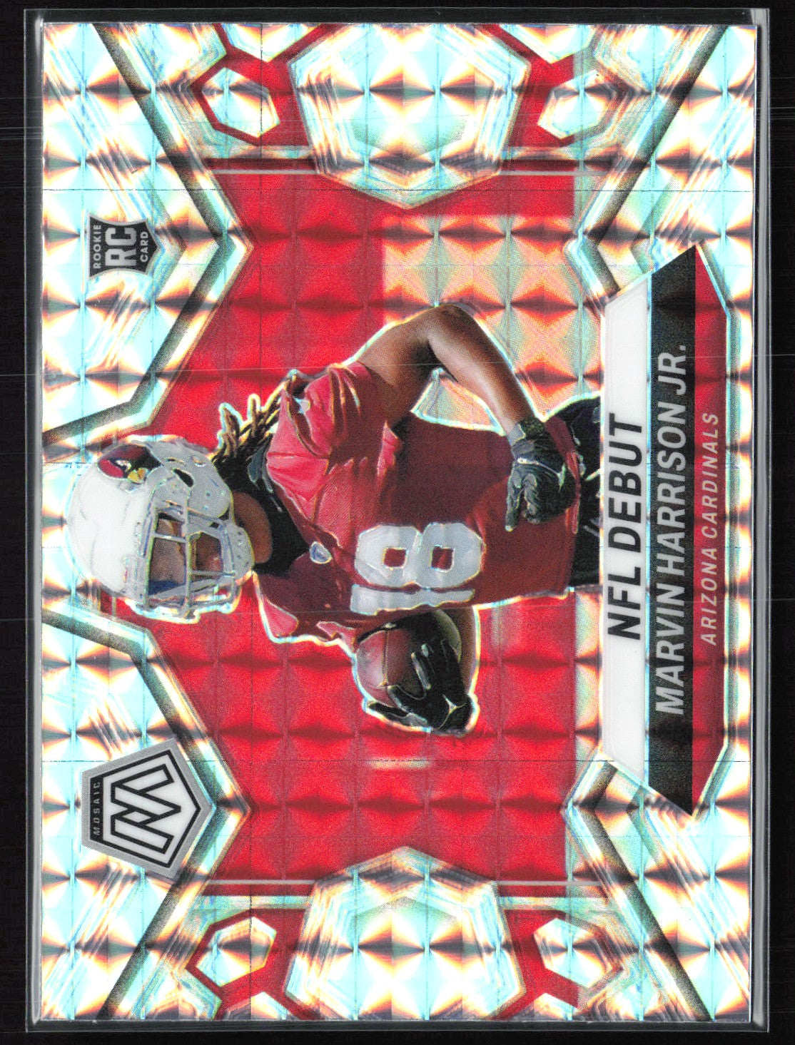 Marvin Harrison Jr. RC Debut Mosaic Prizm