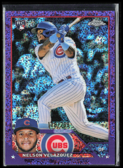 Nelson Velázquez RC Purple Mini Diamond /299