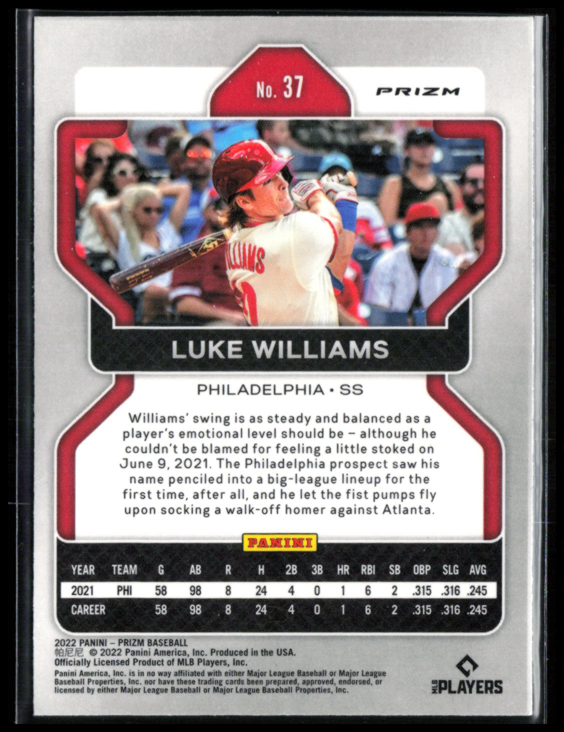 Luke Williams RC White Wave