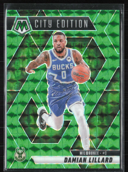 Damian Lillard Green Mosaic