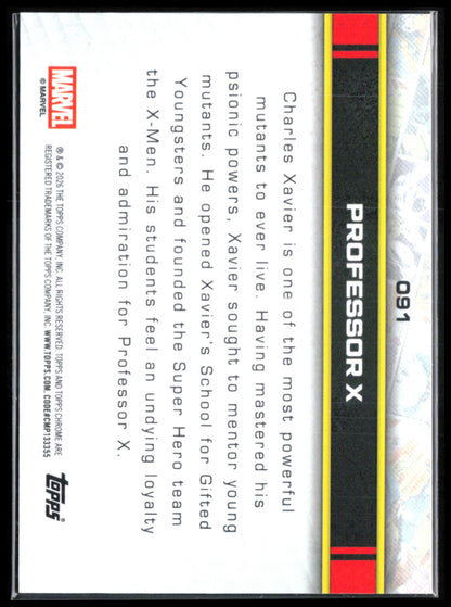 Professor X 2026 Marvel Topps Chrome