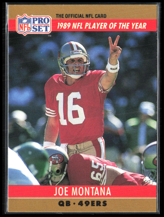 Joe Montana 1990 Pro Set