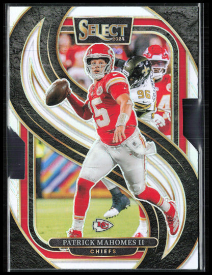Patrick Mahomes II Silver Die-Cut Prizm Premier Level