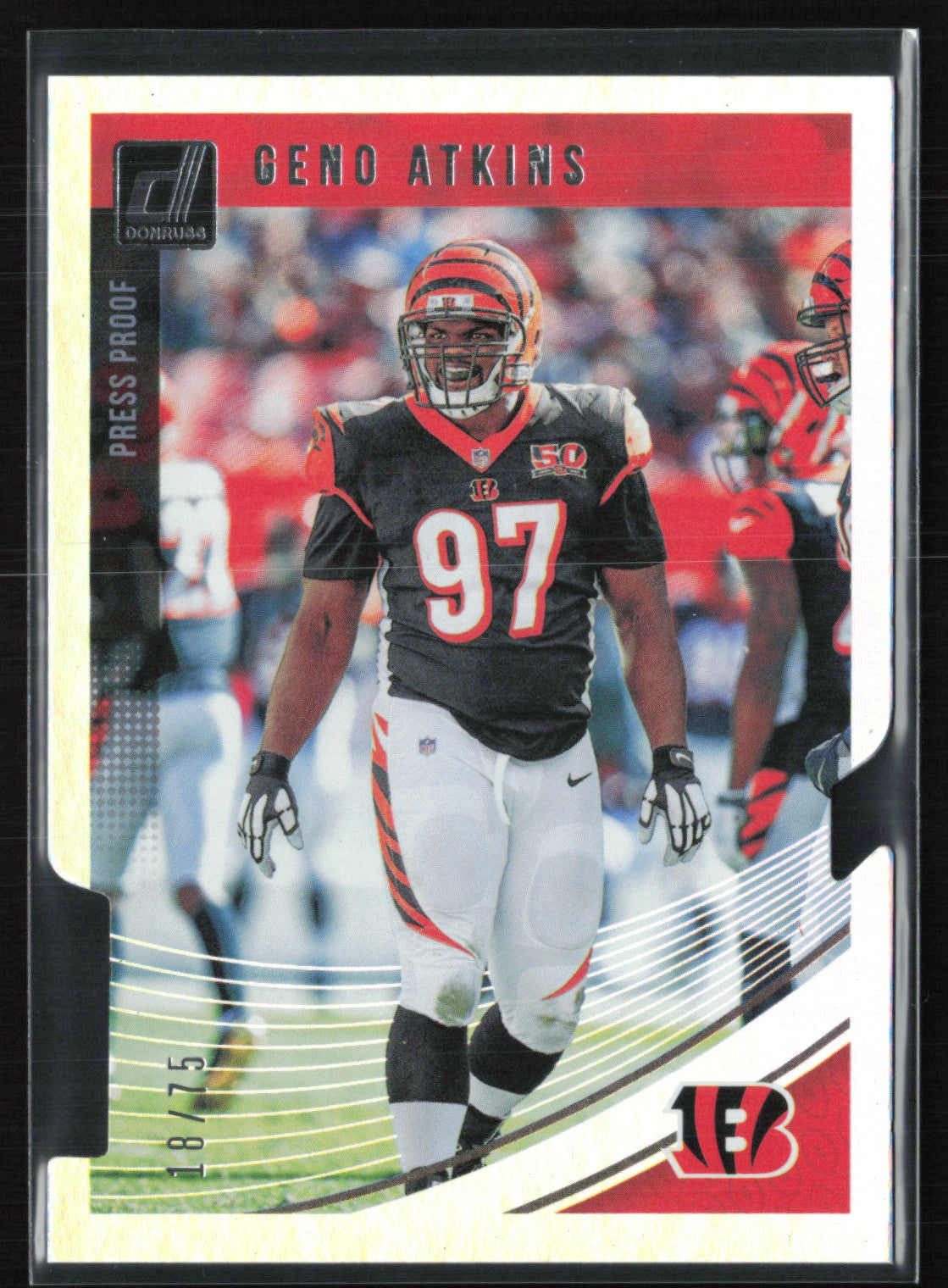 Geno Atkins /75 Press Proof