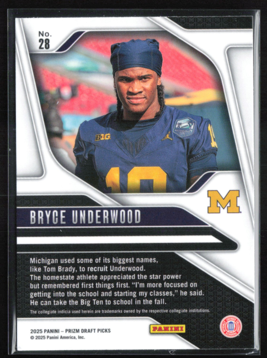 Bryce Underwood Rated Prospect