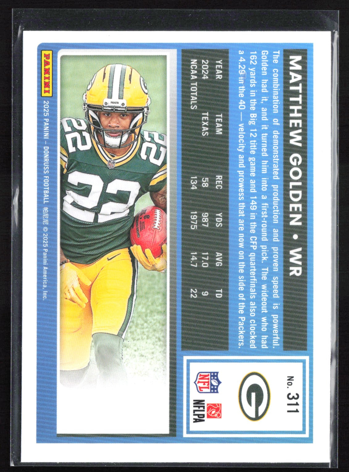 Matthew Golden RC