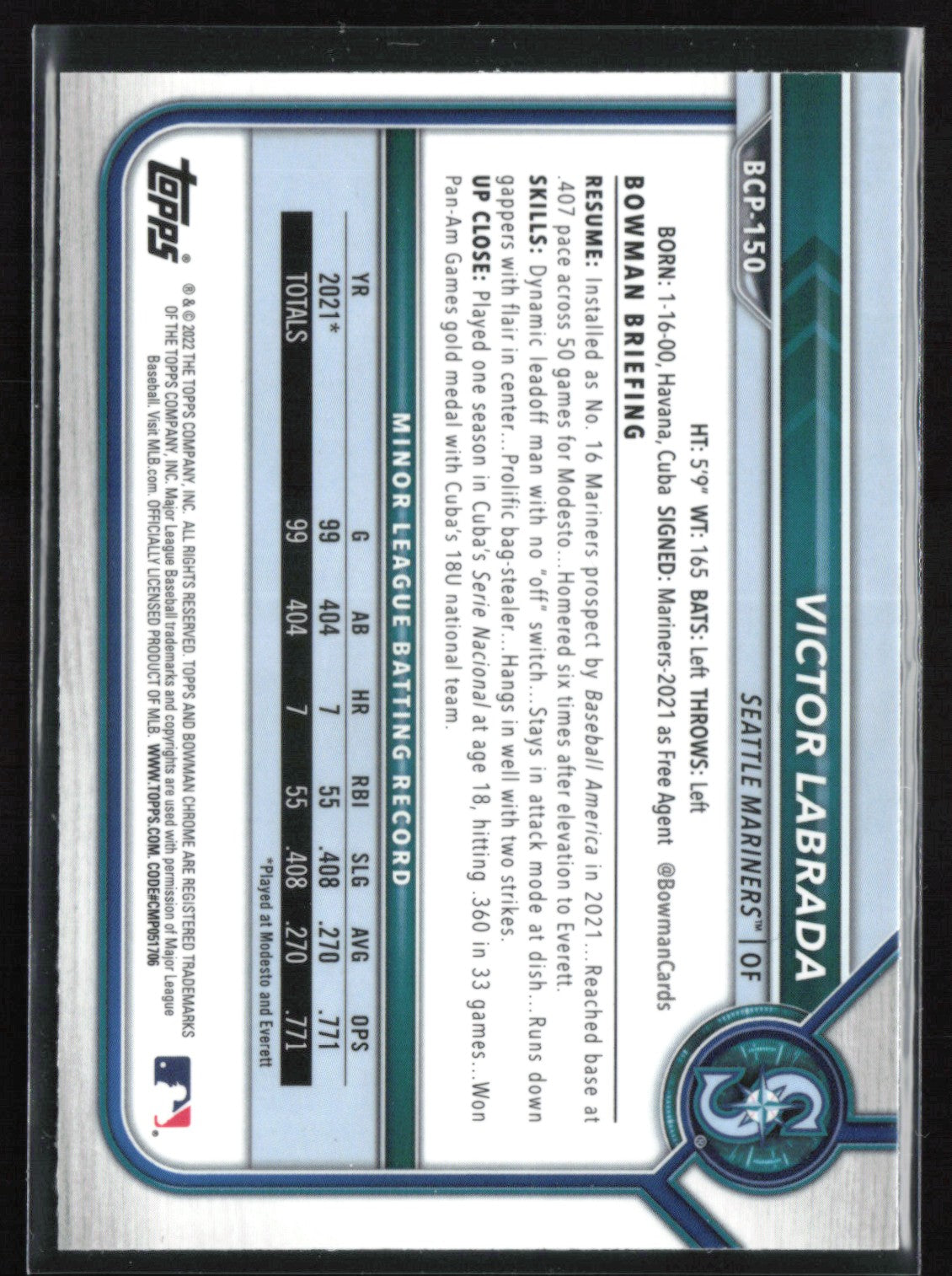 Victor Labrada 1st Bowman