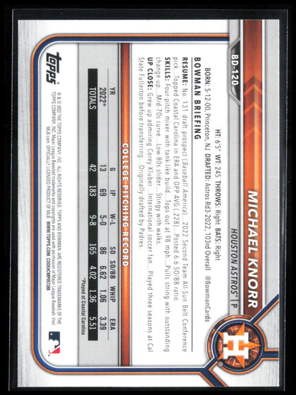 Michael Knorr 1st Bowman