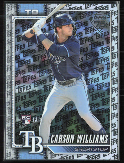 Carson Williams RC Topps Logo