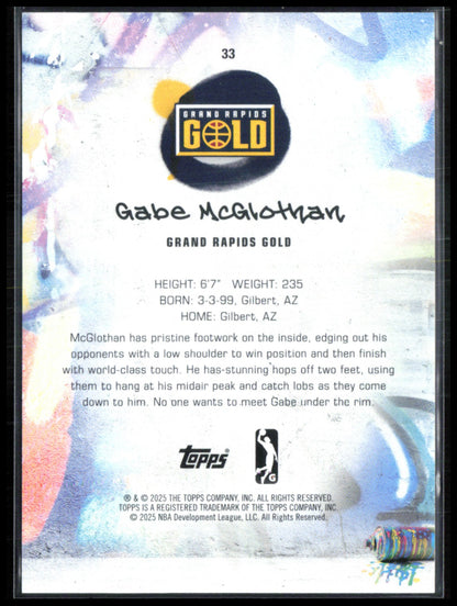 Gabe McGlothan /199